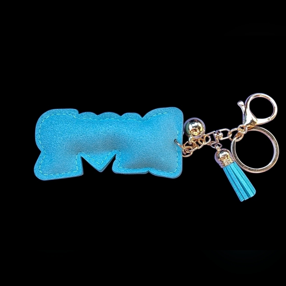 Blue Rhinestone Dior Bag Charm / Keychain - Picture 3 of 3